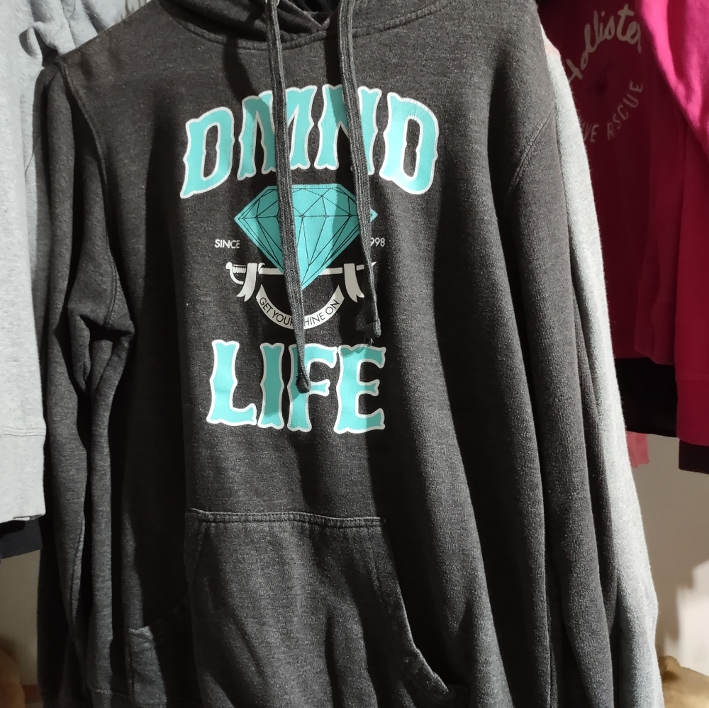 Diamond hoodie size medium